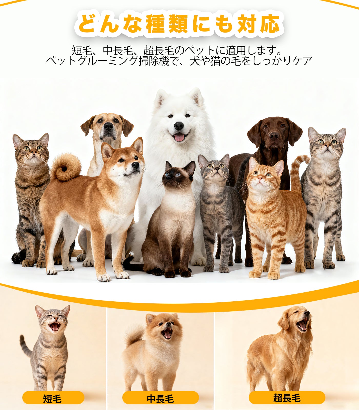 【グルーミングと掃除機が一体式】AIRROBO 犬 バリカン 12000Pa 超強力吸引 自動吸引式 1.8L 大容量 ダストカップ、8in1 多機能グルーミングキット 犬 猫美容器、抜け毛対策 短中長毛にも適用（PG01）